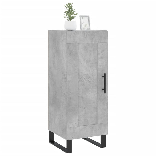 Senkki Isiah zementgrau 34,5x34x90cm (Holz)
