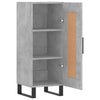 Senkki Isiah zementgrau 34,5x34x90cm (Holz)