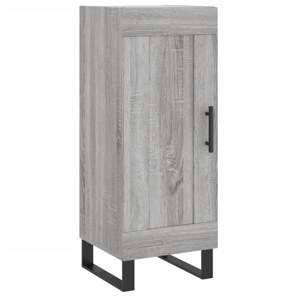 Harmaa senkki Isiah 34,5x34x90cm (puinen)