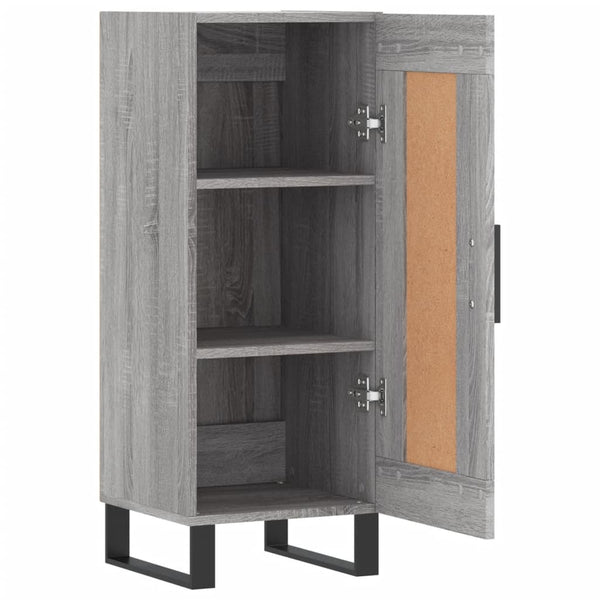 Harmaa senkki Isiah 34,5x34x90cm (puinen)