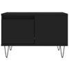 Couchtisch Patrut, Schwarz, 55x55x36,5cm (Holz)