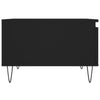 Couchtisch Patrut, Schwarz, 55x55x36,5cm (Holz)