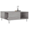 Grauer Couchtisch Lazar 80x80x36,5cm (Holz)
