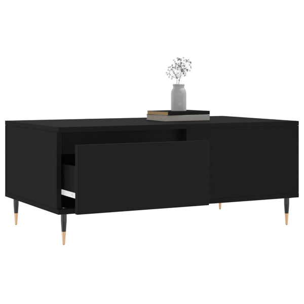 Couchtisch Alida Schwarz 90x50x36,5cm (Holz)