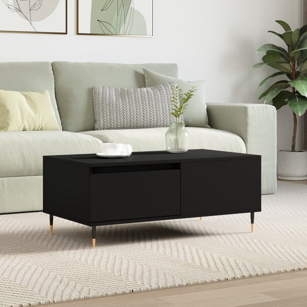 Couchtisch Alida Schwarz 90x50x36,5cm (Holz)
