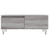Grauer Couchtisch Vincenzio 90x50x36,5cm (Holz)