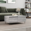 Grauer Couchtisch Vincenzio 90x50x36,5cm (Holz)