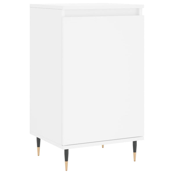 Valkoinen senkit Solo 40x35x70cm (2 kpl puinen)