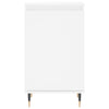 Valkoinen senkit Solo 40x35x70cm (2 kpl puinen)