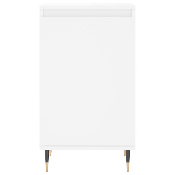 Valkoinen senkit Solo 40x35x70cm (2 kpl puinen)