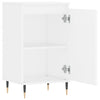 Valkoinen senkit Solo 40x35x70cm (2 kpl puinen)