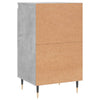 Kommode Solo 40x35x70cm, betonggrau (Holz)