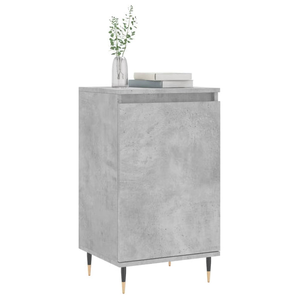 Betongraues Sideboard Solo 40x35x70cm (2 Stück Holz)