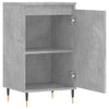 Betongraues Sideboard Solo 40x35x70cm (2 Stück Holz)