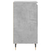 Betongraues Sideboard Solo 40x35x70cm (2 Stück Holz)