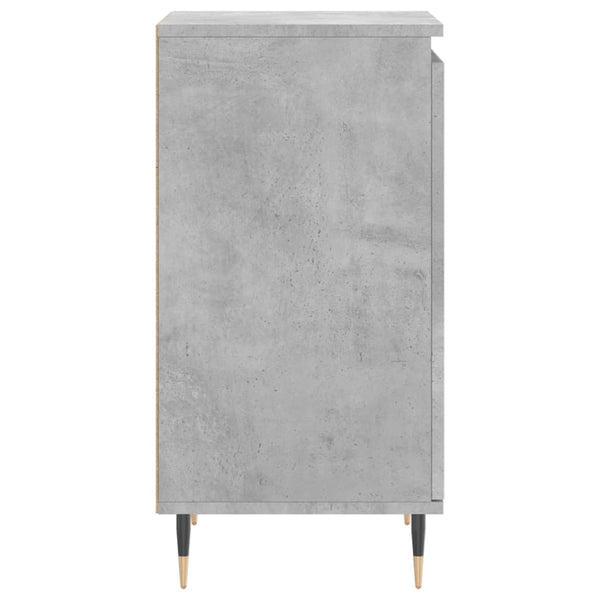 Betongraues Sideboard Solo 40x35x70cm (2 Stück Holz)