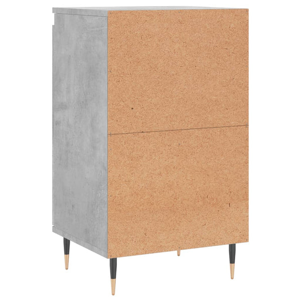 Betongraues Sideboard Solo 40x35x70cm (2 Stück Holz)