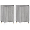 Graues Sideboard Solo 40x35x70cm (2 Stück, Holz)