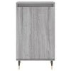 Graues Sideboard Solo 40x35x70cm (2 Stück, Holz)