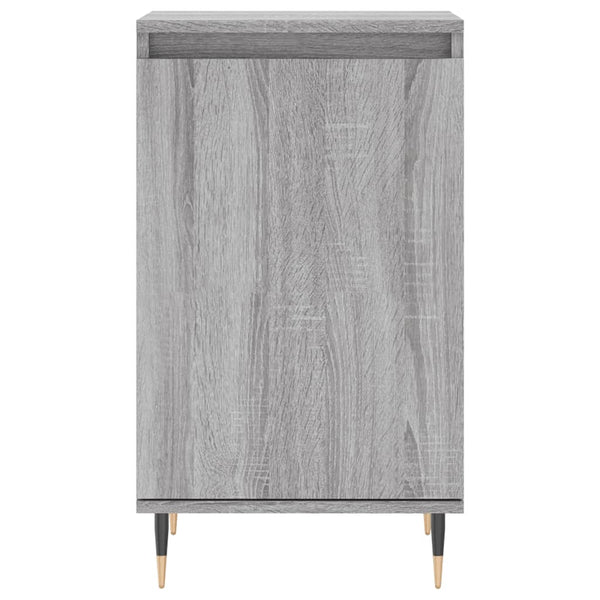 Graues Sideboard Solo 40x35x70cm (2 Stück, Holz)