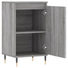 Graues Sideboard Solo 40x35x70cm (2 Stück, Holz)
