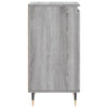 Graues Sideboard Solo 40x35x70cm (2 Stück, Holz)