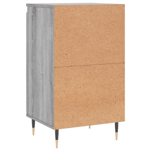 Graues Sideboard Solo 40x35x70cm (2 Stück, Holz)