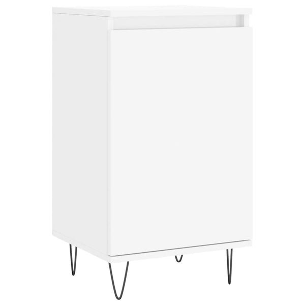 Weißes Sideboard Liugi 40x35x70cm (2 St. aus Holz)