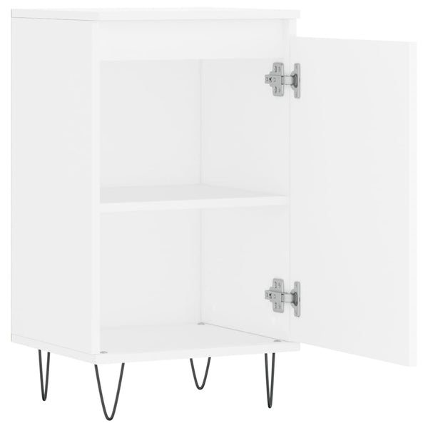 Weißes Sideboard Liugi 40x35x70cm (2 St. aus Holz)