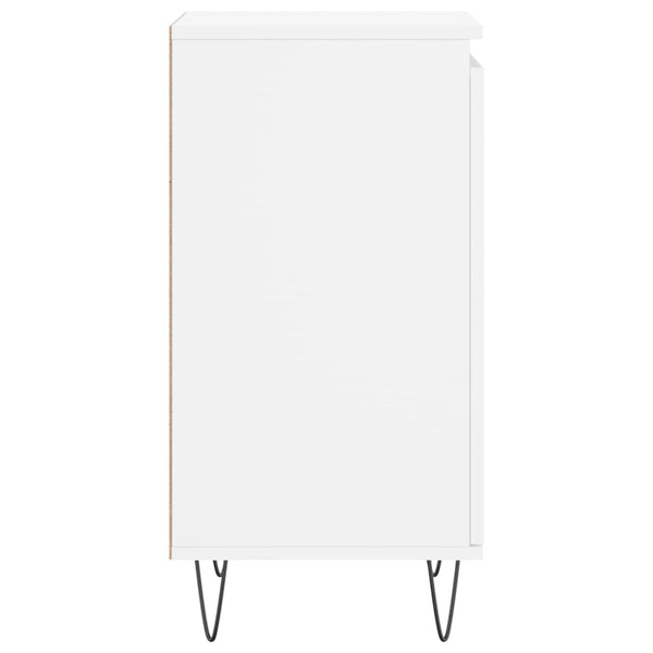 Weißes Sideboard Liugi 40x35x70cm (2 St. aus Holz)