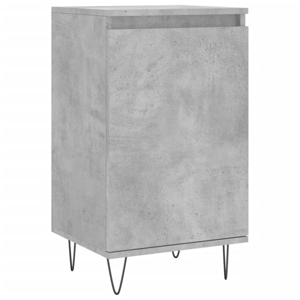 Betoninharmaa senkit Liugi 40x35x70cm (2 kpl puinen)