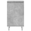 Betoninharmaa senkit Liugi 40x35x70cm (2 kpl puinen)