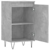 Betoninharmaa senkit Liugi 40x35x70cm (2 kpl puinen)