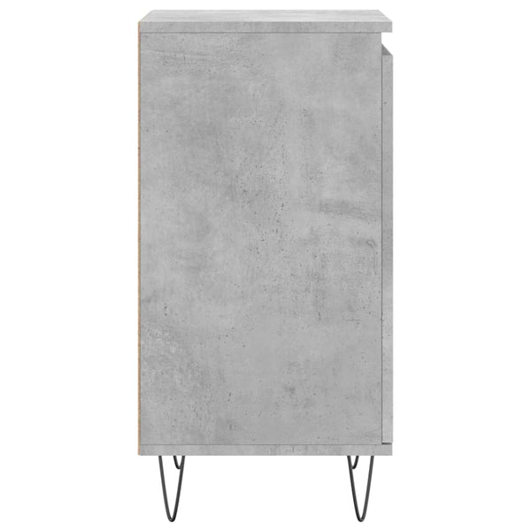 Betoninharmaa senkit Liugi 40x35x70cm (2 kpl puinen)