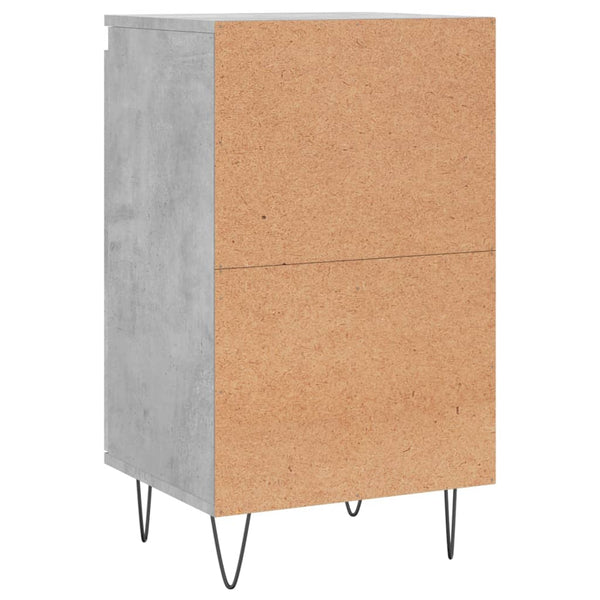 Betoninharmaa senkit Liugi 40x35x70cm (2 kpl puinen)