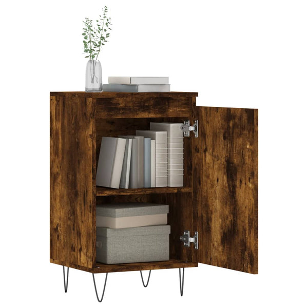 Sideboards Luigo 40x35x70cm aus Rauchereiche (2 Stück Holz)