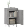 Graues Sideboard Liugi 40x35x70cm (2 Stück, Holz)