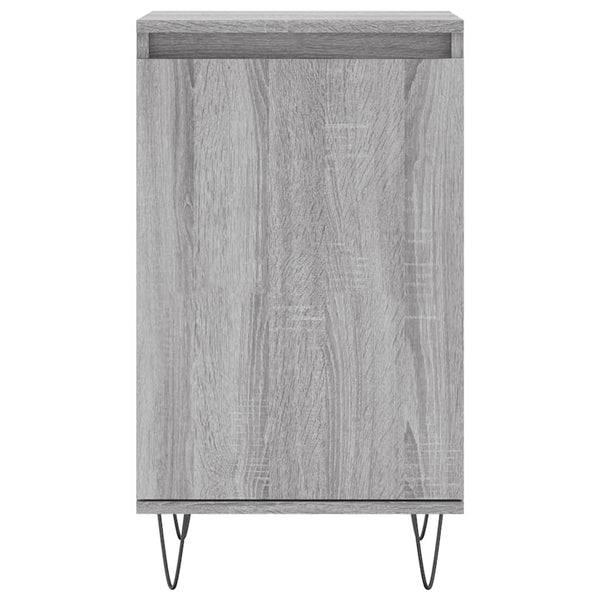 Graues Sideboard Liugi 40x35x70cm (2 Stück, Holz)