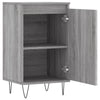Graues Sideboard Liugi 40x35x70cm (2 Stück, Holz)