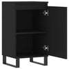 Schwarze Kommoden Doria 40x35x70cm (2 Stück Holz)