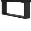 Schwarze Kommoden Doria 40x35x70cm (2 Stück Holz)