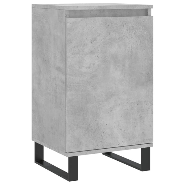 Betongraue Nachtschränke Doria 40x35x70cm (2 St. Holz)