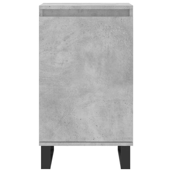 Betongraue Nachtschränke Doria 40x35x70cm (2 St. Holz)