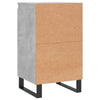 Betongraue Nachtschränke Doria 40x35x70cm (2 St. Holz)