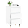 Weißes Sideboard Melica 40x35x70cm (Holz)