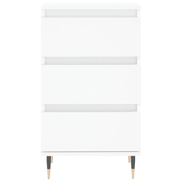 Weißes Sideboard Melica 40x35x70cm (Holz)