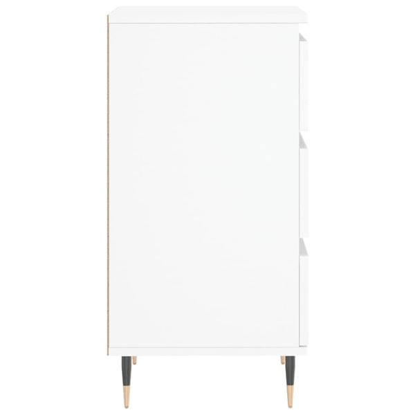 Weißes Sideboard Melica 40x35x70cm (Holz)