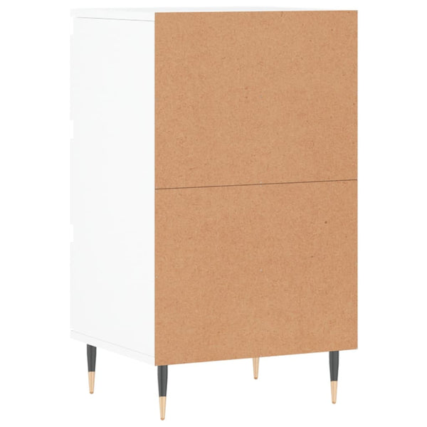 Weißes Sideboard Melica 40x35x70cm (Holz)