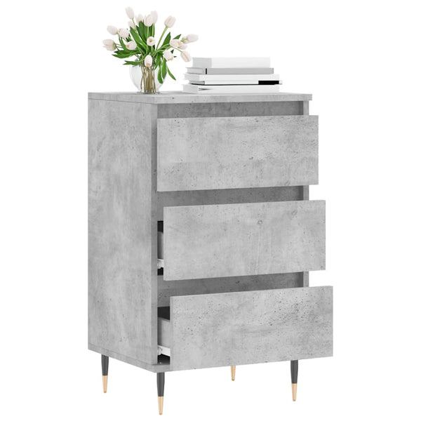 Sideboard Melica Beton-Grau 40x35x70cm (Holz)