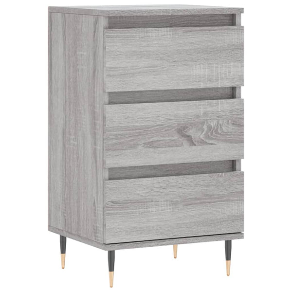 Graues Sideboard Melica 40x35x70cm (Holz)